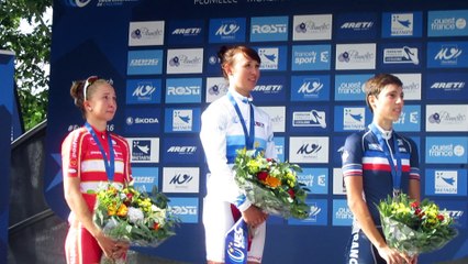 L'hymne national polonais pour une Katarzyna Niewiadoma imprenable