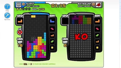 James Plays Tetris