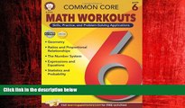 Popular Book Common Core Math Workouts, Grade 6