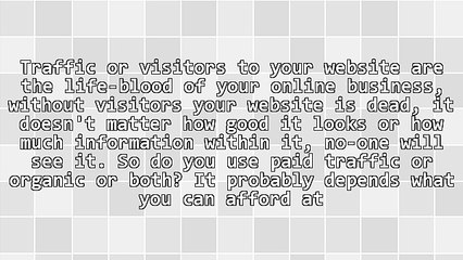 Who Needs More Traffic to Their Website?