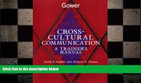 behold  Cross-cultural Communication: A Trainer s Manual