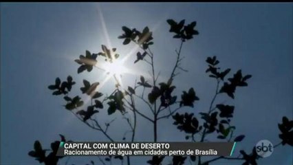 Distrito Federal vive uma das piores secas da história