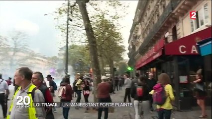 Loi Travail : le manifestant blessé grièvement à l'oeil porte plainte contre les forces de l'ordre