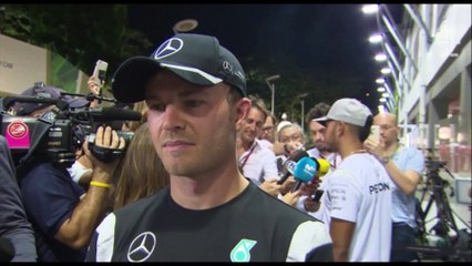 C4F1: Nico Rosbergs post Friday practice interview (2016 Singapore Grand Prix)