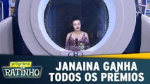 Janaina ganha todos os prêmios