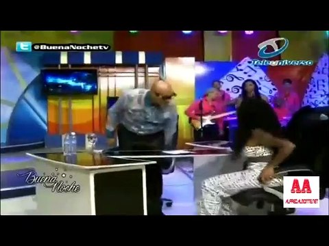 Candy Flow momentos en el cual llora en el programa del cocodrilo nelson javier