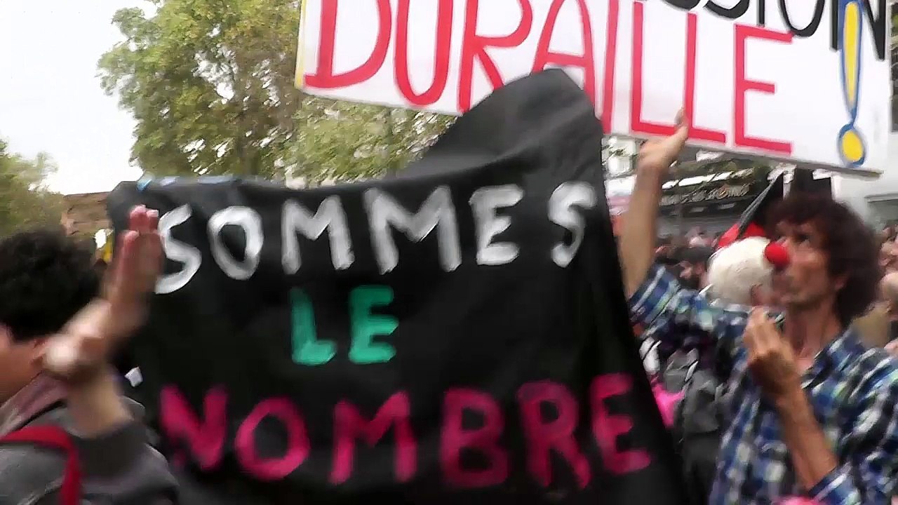 Paris EST - Manifestations du 15 Septembre