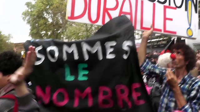 Paris EST - Manifestations du 15 Septembre