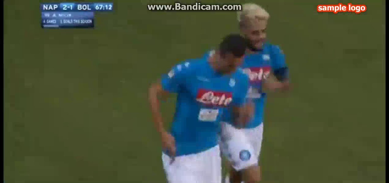 Arkadiusz Milik Goal HD - Napoli 2-1 Bologna - 17-09-2016
