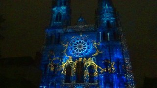Fête de la lumière Chartres 2016 : Cathédrale