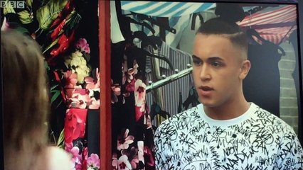 Eastenders 2016 Rebecca & Louise & shakil scenes