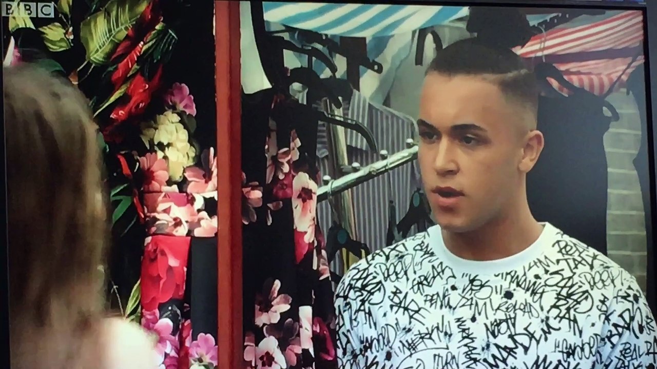 Eastenders 2016 Rebecca & Louise & shakil scenes