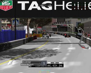 Départ du grand prix de Monaco 2016