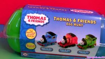 Thomas & Friends Egg Hunt Toy Surprise James Percy Thomas Rev & Go Unboxing by Funtoys
