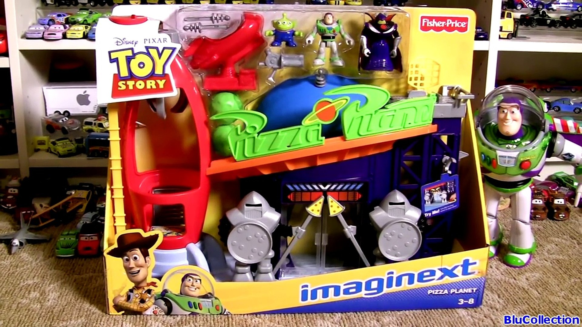 imaginext toy story pizza planet playset