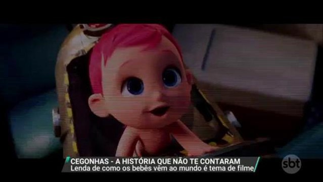 Jornal do SBT mostra os bastidores da animação `Cegonhas`