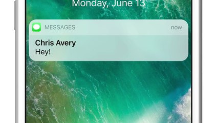 iOS 10 — Hey Hi Hello