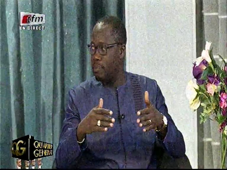 Révélation de Mamadou Mohamed Ndiaye dans QG...Regardez!!