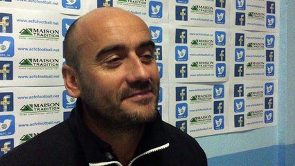 Herve Loubat après ACFC - La Roche/Yon