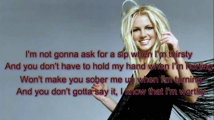 Britney Spears - Just Luv Me (Lyrics)