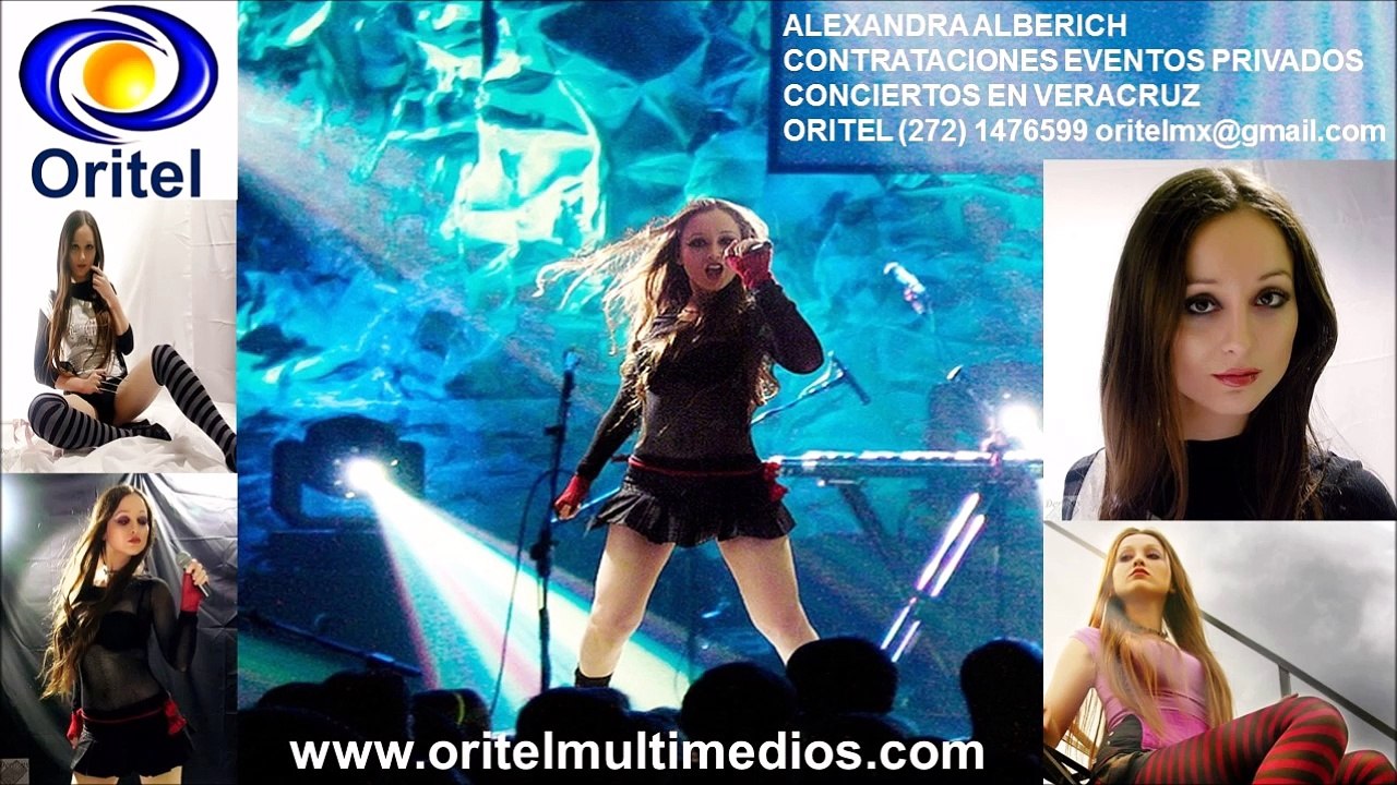 Hermosa Sensual Alexandra Alberich en Oritel TV