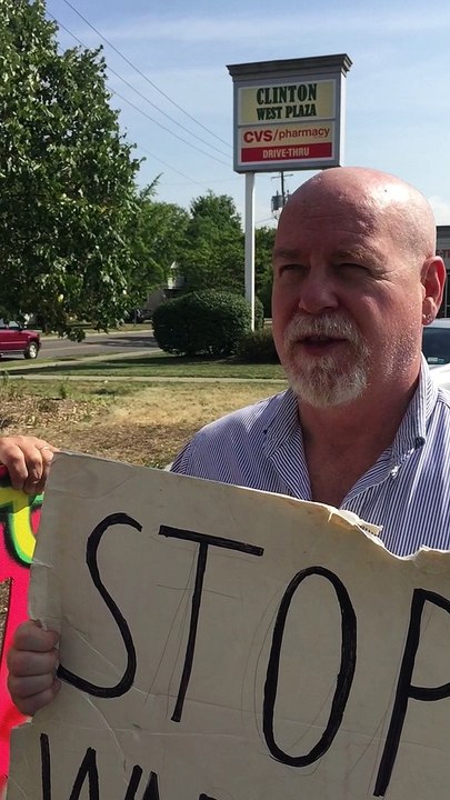 Protesting War in 2016