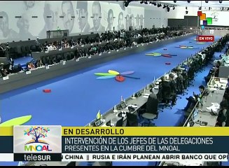 Vicepresidente de Surinam recuerda a Bolivar durante Cumbre MNOAL