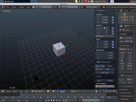 Blender Tutorial - Basic Keying Set