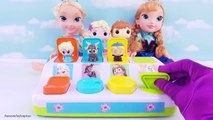 Learn Colors Disney Frozen Pop Up Pals Toy Surprises Fun Kids Video Elsa Sven Olaf Kristoff