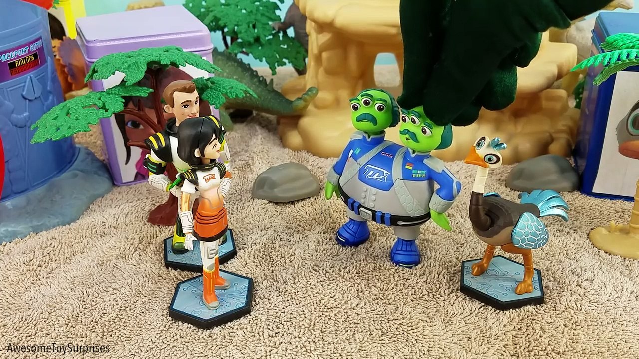 Miles from Tomorrowland Visit Dinosaur Planet for DIY Cubeez Blind Box Toy Surprises