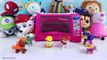 Nickelodeon Paw Patrol Toys use Playdoh to make Magic Cookie Surprises with Barbie Toaster Oven