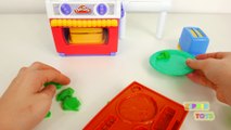 Bộ đồ chơi nấu ăn - Nấu ăn Bằng Đất Nặn Play-Doh với bộ dụng cụ nhà bếp Cartoons