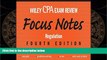 READ book  Wiley CPA Examination Review Focus Notes: Regulation (Wiley Cpa Exam Review Focus