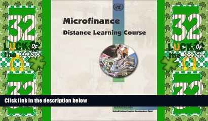 Big Deals  Microfinance Distance Learning Course  Best Seller Books Most Wanted