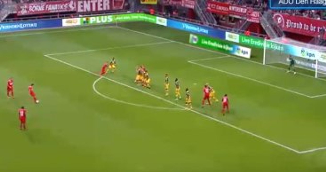 Enes Ünal, Den Haag Maçında Harika Bir Serbest Vuruş Golü Attı