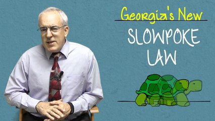 07.Beware! Georgia Slowpoke Law Now Being Enforced in 2015! (House Bill 459)