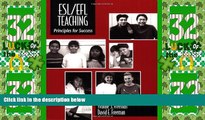 Big Deals  ESL/EFL Teaching: Principles for Success  Free Full Read Best Seller