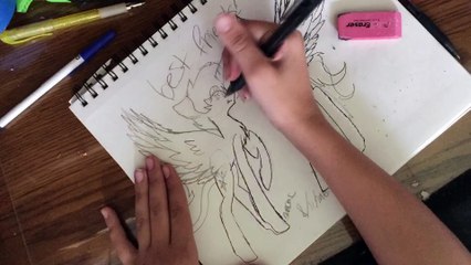 *speed art* (my little pony) diamond X blossom