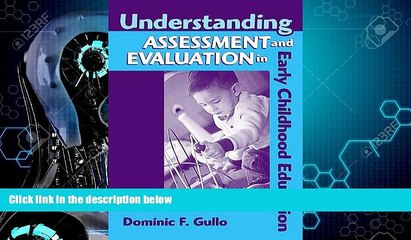 Big Deals  Understanding Assessment And Evaluation In Early Childhood Education  Best Seller Books