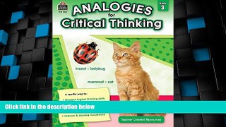 Must Have PDF  Analogies for Critical Thinking Grd 3  Best Seller Books Best Seller