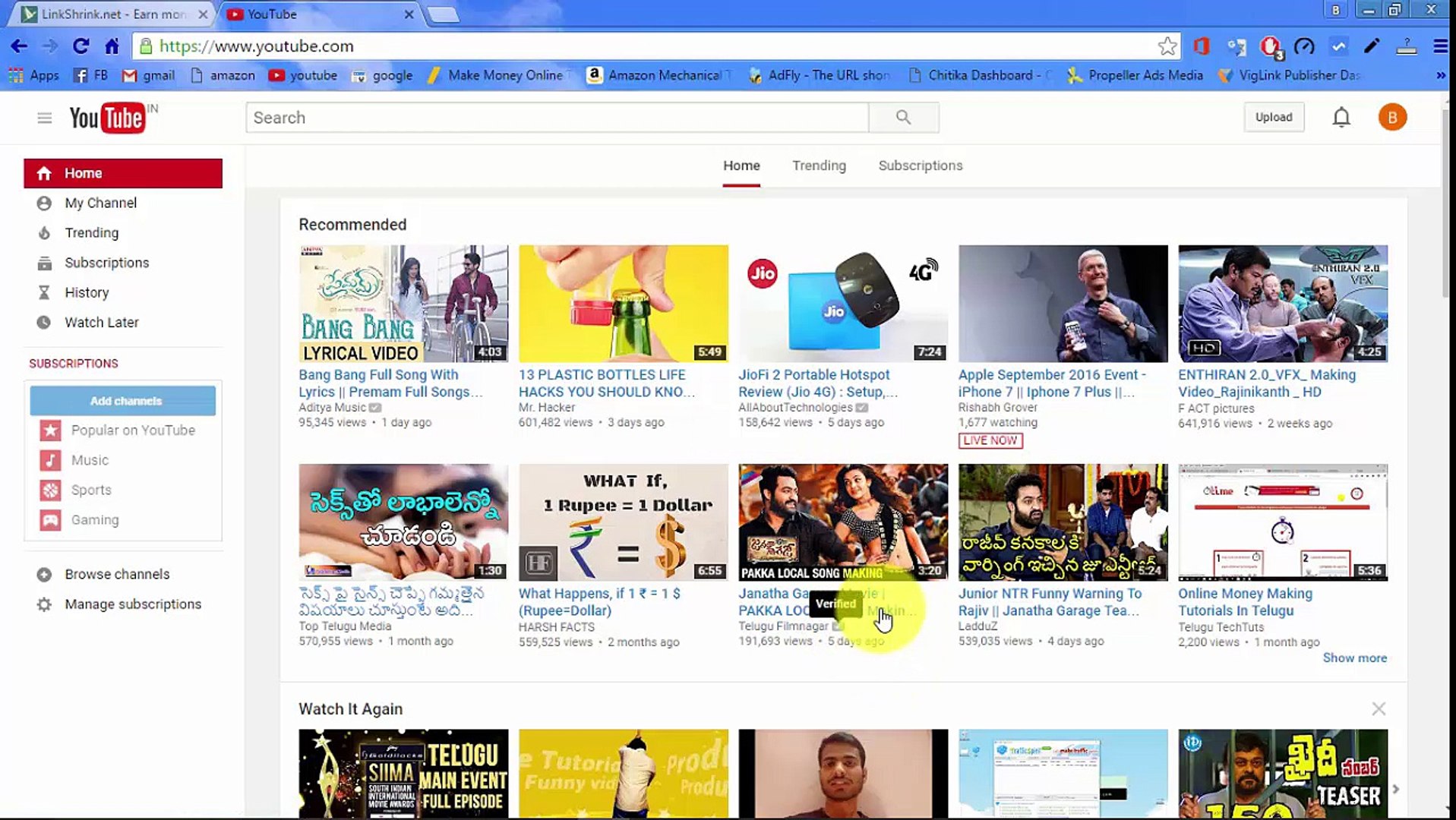 how to earn money through online