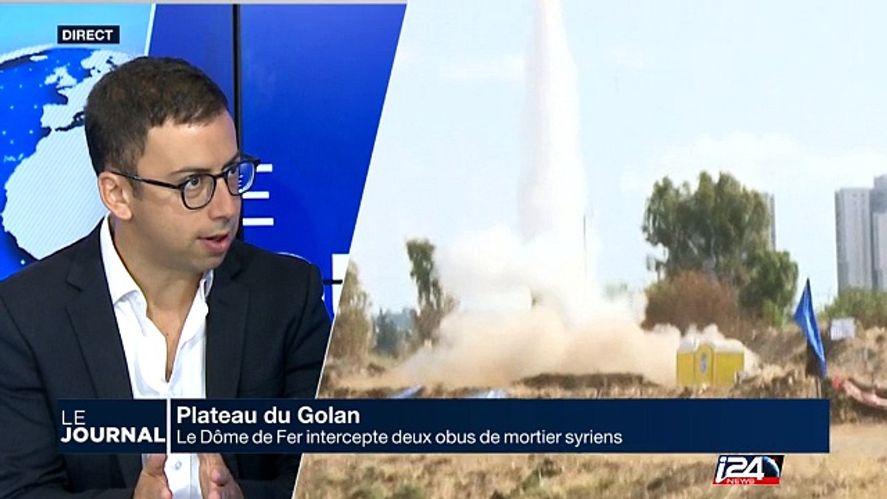 Israël : le Dôme de Fer intercepte 2 obus de mortiers syriens