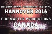 Int. Fireworks Festival Hannover 2016: Firemaster Productions - Canada - Feuerwerk - Feu d'artifice