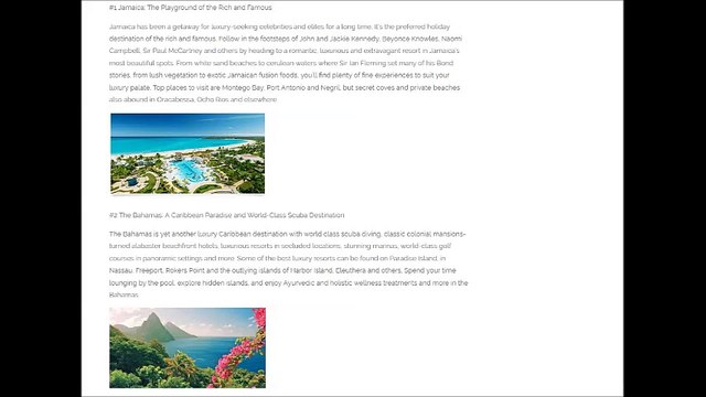 The Luxury Travel Guide