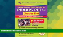 Big Deals  The Best Teachers  Test Preparation for the Praxis Plt Test Grades K-6 (Teacher