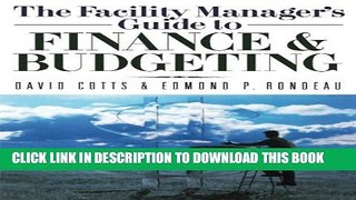 Collection Book The Facility Manager s Guide to Finance and Budgeting