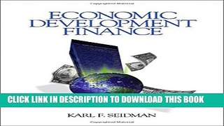 Collection Book Economic Development Finance