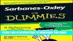 Collection Book Sarbanes-Oxley For Dummies