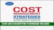 New Book Cost Management: Strategies for Business Decisions