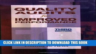 New Book Quality Audits for Improved Performance